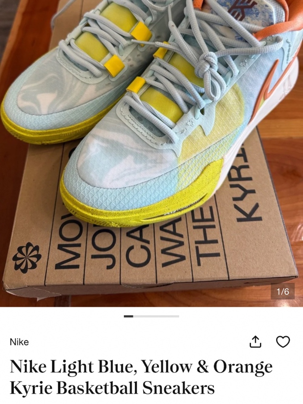 Nike Kyrie 8 Eagle 7.5w/6y